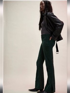 NWT We The Free Level Up Slit Bootcut Cord Pants Sz 32